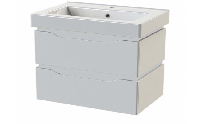 Тумба под умывальник Латтэ 80 подвесная (TANDEMBOX antaro Blum)